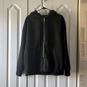 Black Christy Hoodie | Brandy Melville